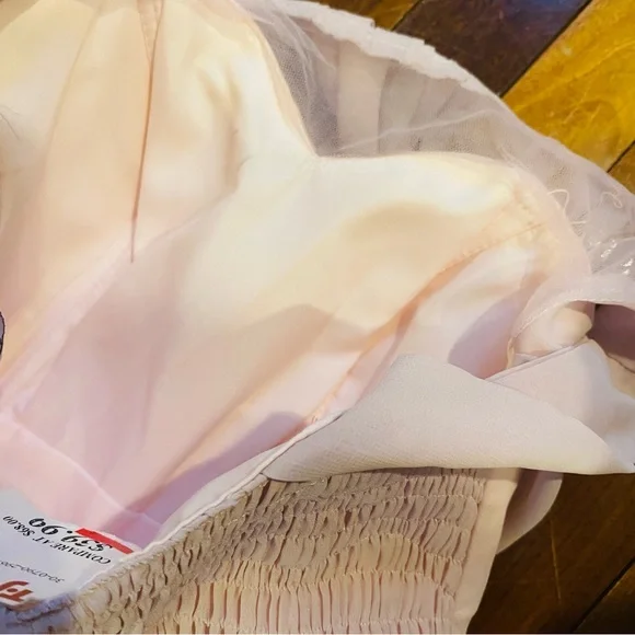 DRESSALE NWT Light Pink Cap Sleeve Sequin Dress - Picture 4 of 7